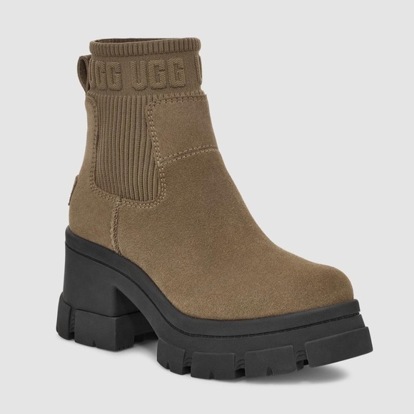 Ugg Brooklyn Chelsea Boot in Hickory Size 12 NWB - Picture 1 of 13
